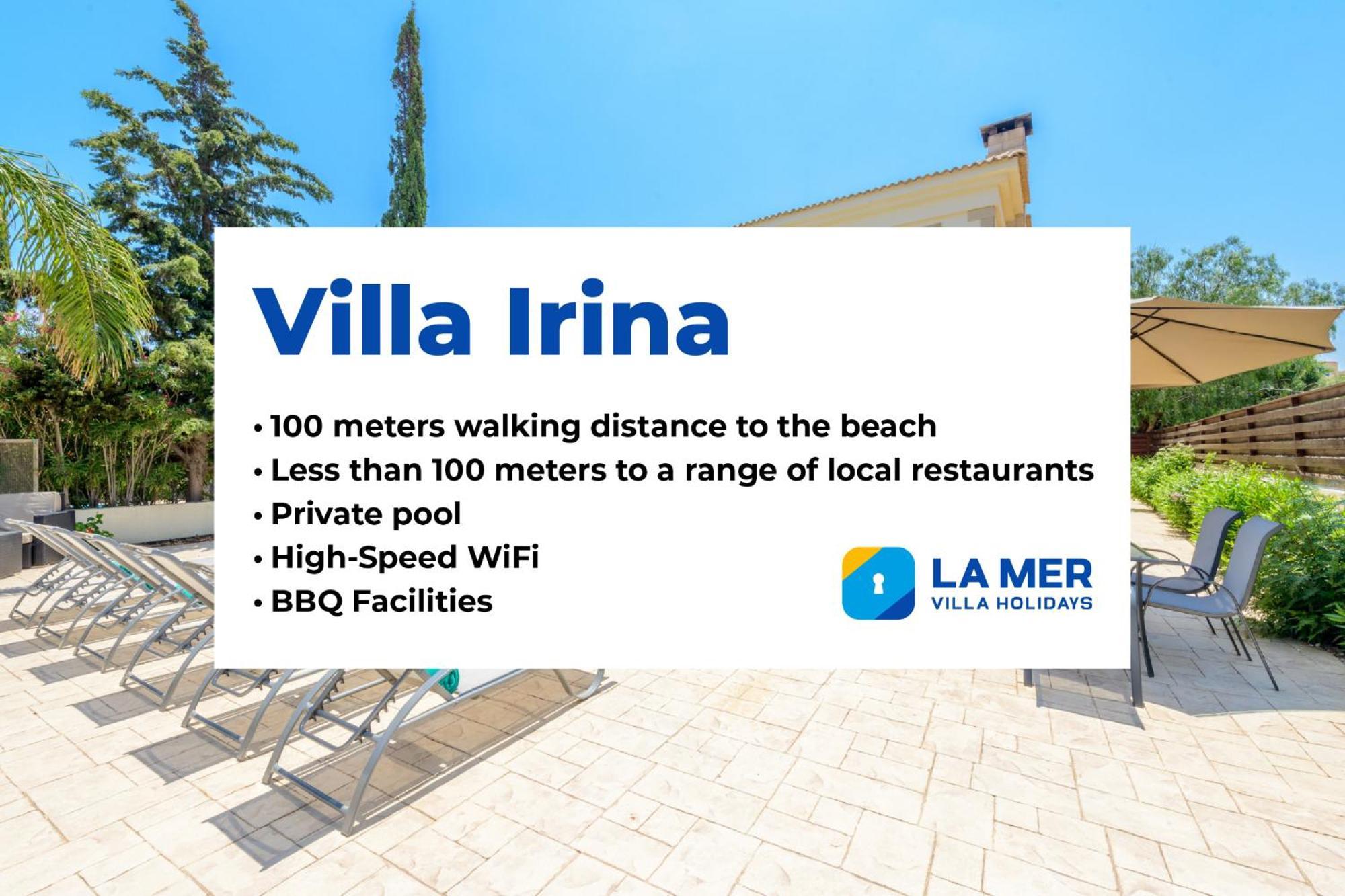 Villa Irina Paralímni Extérieur photo